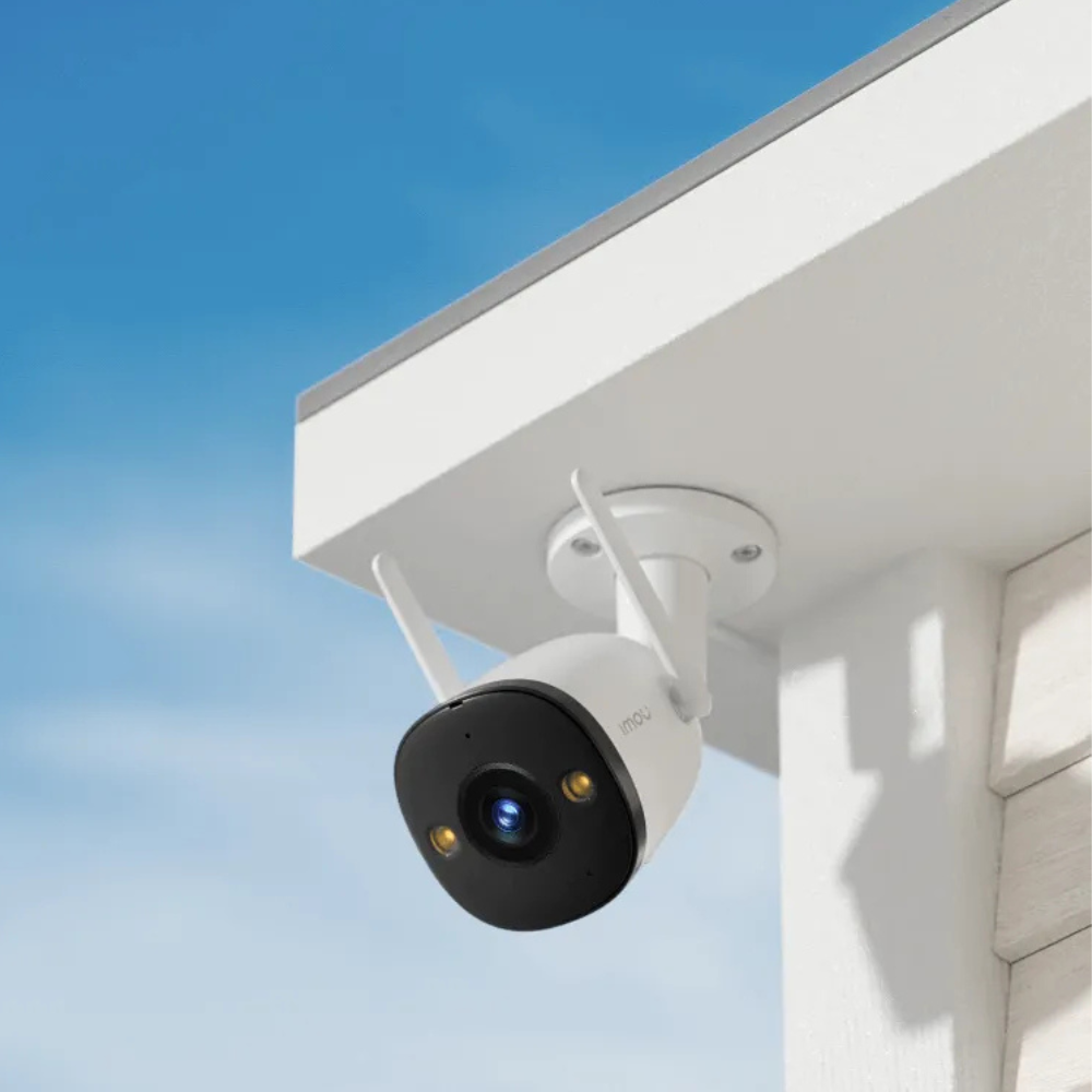 Cámara de Seguridad Tipo Bala IP WiFi 3MP para Exteriores, Visión Nocturna 30m, Detección de Humanos y Resistencia IP67 – IMOU Bullet 2E (IPC-K3DN-3H0WF-0280B)