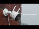 Cámara de Seguridad Tipo Bala IP WiFi 3MP para Exteriores, Visión Nocturna 30m, Detección de Humanos y Vehículos, Disuasión Activa – IMOU Bullet 3 (IPC-S3EN-3M0WE)