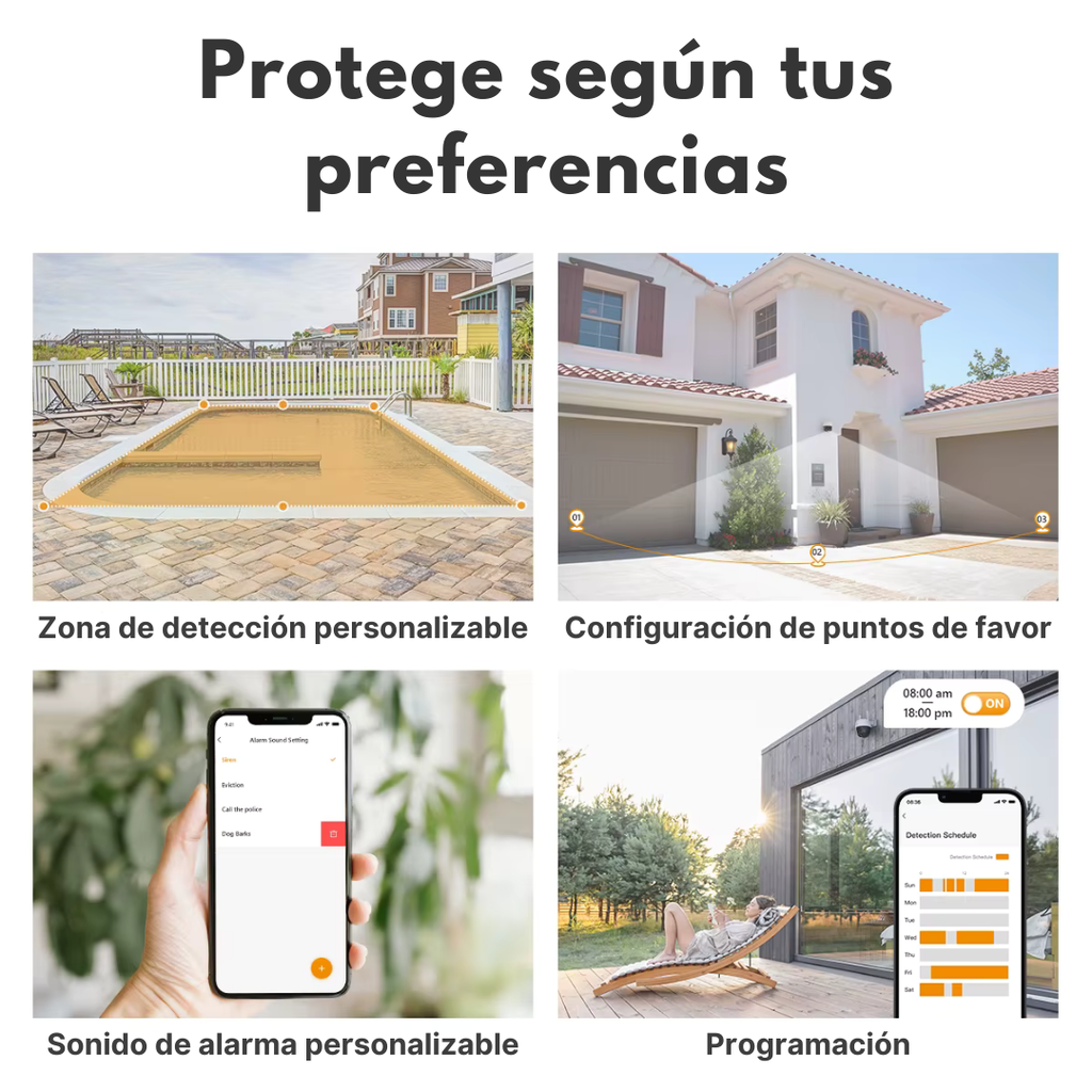 Cámara de Seguridad Tipo Bala IP WiFi 5MP para Exteriores, Visión Nocturna 30m, Detección de Humanos y Vehículos, Disuasión Activa – IMOU Bullet 3 (IPC-S3EN-5M0WE)