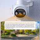 Cámara de Seguridad IP WiFi PT Motorizada 3MP para Exteriores, Cobertura 360°, Visión Nocturna 30m y Disuasión Activa – IMOU Cruiser 2 (IPC-GS7E-3M0WE)