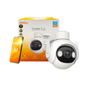 Cámara de Seguridad IP WiFi PT Motorizada 3MP para Exteriores, Cobertura 360°, Visión Nocturna 30m y Disuasión Activa – IMOU Cruiser 2 (IPC-GS7E-3M0WE)