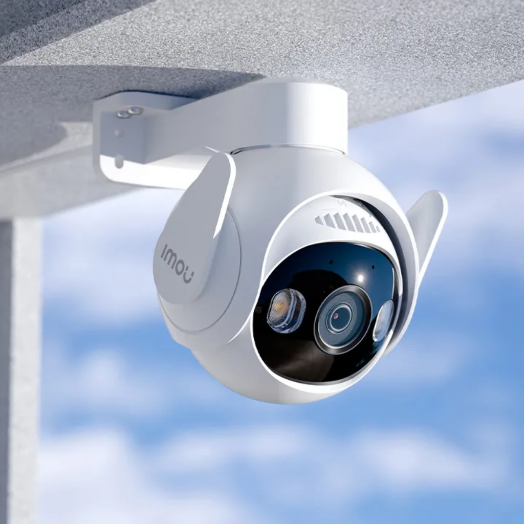 Cámara de Seguridad IP WiFi Motorizada 5MP para Exteriores, Cobertura 360°, Visión Nocturna en Color y Disuasión Activa – IMOU Cruiser 2 (IPC-GS7EN-5M0WE)