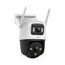 Cámara de Seguridad IP WiFi Dual 3MP + 5MP para Exteriores, Cobertura 360° Doble lente, Visión Nocturna en Color y Disuasión Activa – IMOU Cruiser Dual (IPC-S7XN-8M0WED)