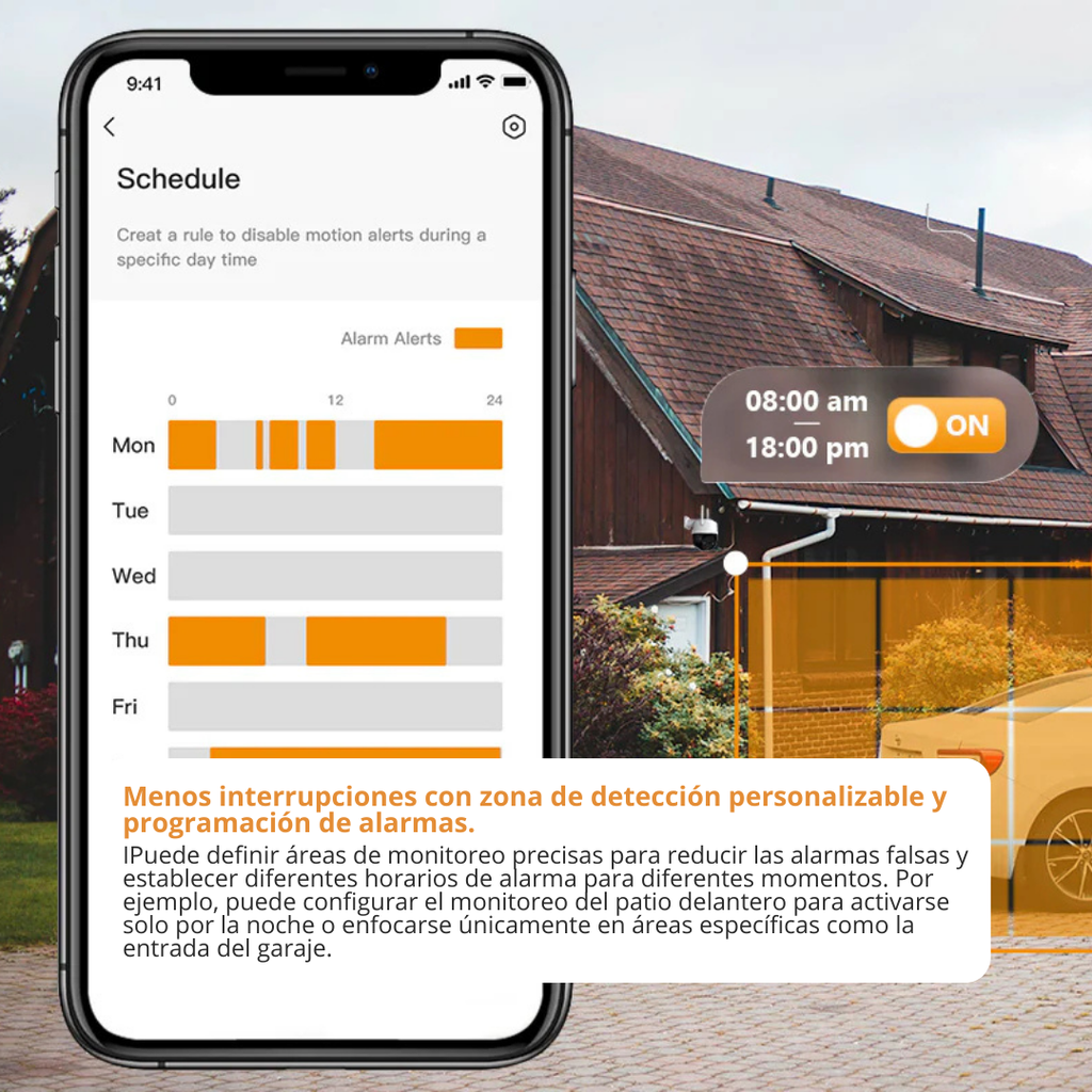 Cámara de Seguridad IP WiFi Dual 5mp + 5mp para Exteriores, Cobertura 360° Doble lente, Visión Nocturna en Color y Disuasión Activa – IMOU Cruiser Dual (IPC-S7XN-10M0WED)
