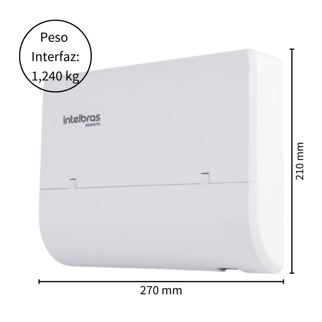 Interfaz de Comunicación IP con Tecnología VoIP, Control Remoto de Accesos y Respaldo para Llamadas - REMOTE Intelbras