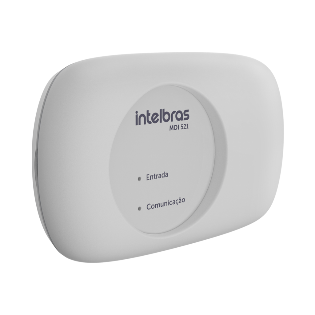 Módulo de Entrada para Sistemas de Alarma Contra Incendios con Compatibilidad de Contacto Seco e Indicadores LED - MDI 521 Intelbras