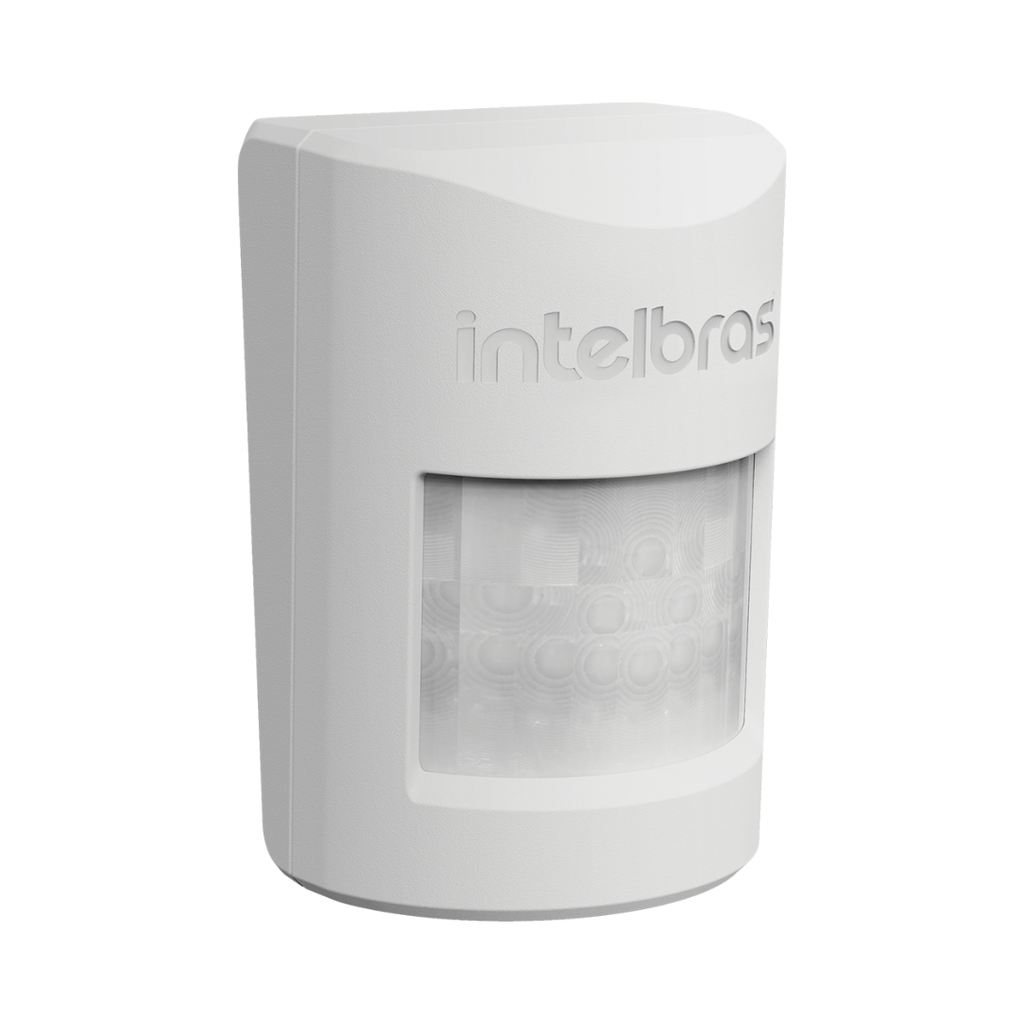 Sensor de Movimiento Infrarrojo con Inmunidad a Mascotas de Hasta 20 kg, Detección de 12 Metros y Protección Antiviolación - IVP 1000 PET Intelbras