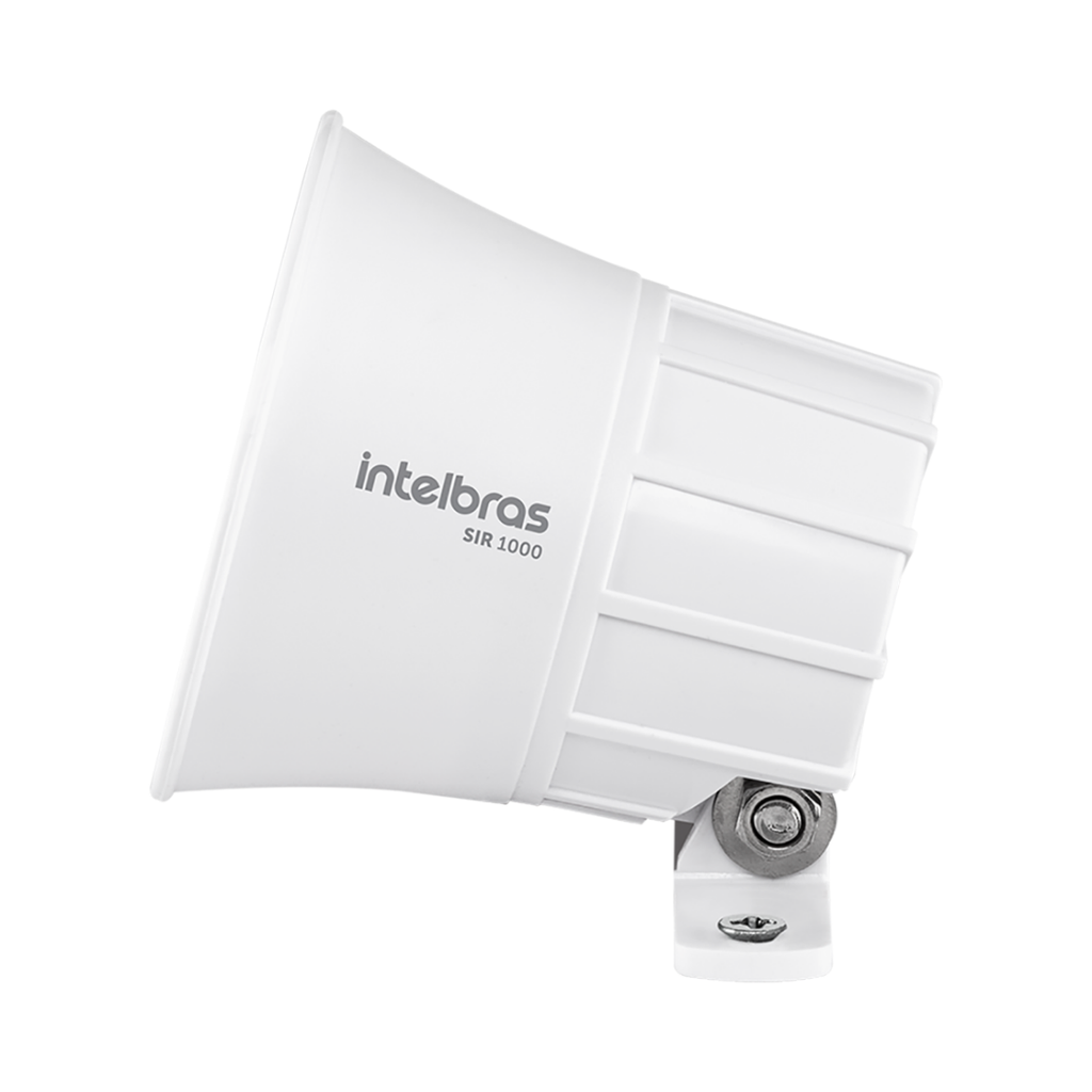 Sirena Cableada con Potencia de 105 dB, Compatibilidad de 9 a 15 VDC y Diseño Resistente con Protección UV - SIR 1000 Intelbras