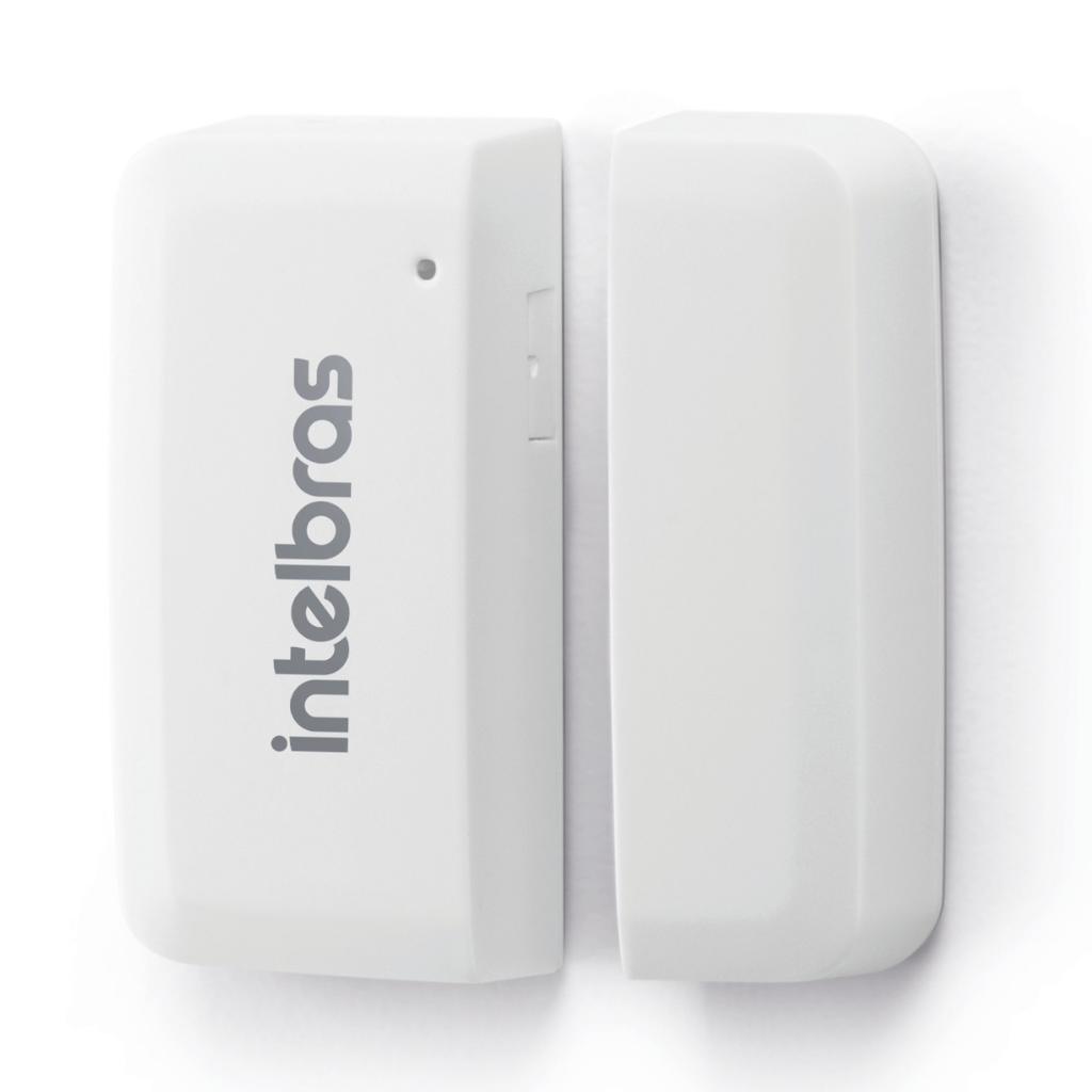 Sensor Magnético Inalámbrico con Comunicación Cifrada AES, Alcance de 1.000 Metros y Fácil Instalación - XAS 8000 EXP Intelbras