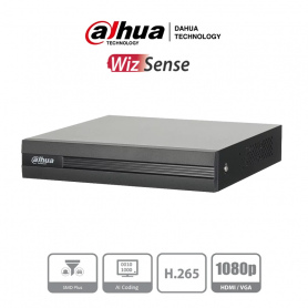 DVR Cooper Hibrido de 16 Canales Wizsense con Inteligencia Artificial Compresión H.265 Dahua DH-XVR1B16-I (V2.0)
