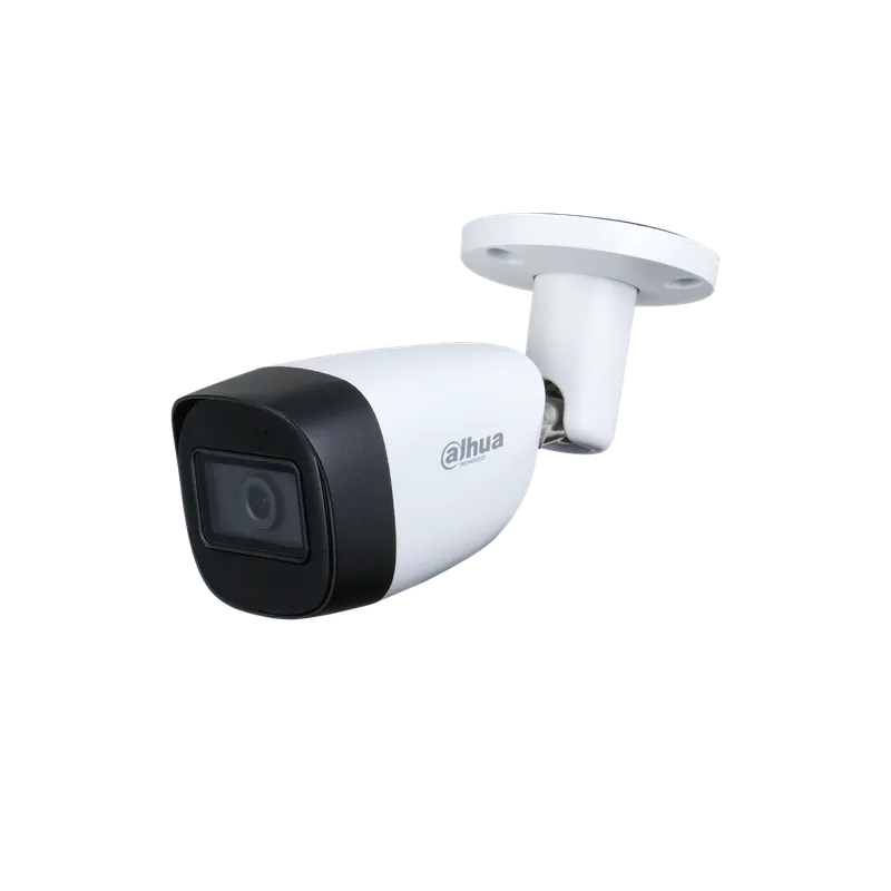 Cámara de Seguridad Análoga Bala 5MP, 2.8 mm para Exteriores, con Visión Nocturna Dahua DH-HAC-HFW1500CMN