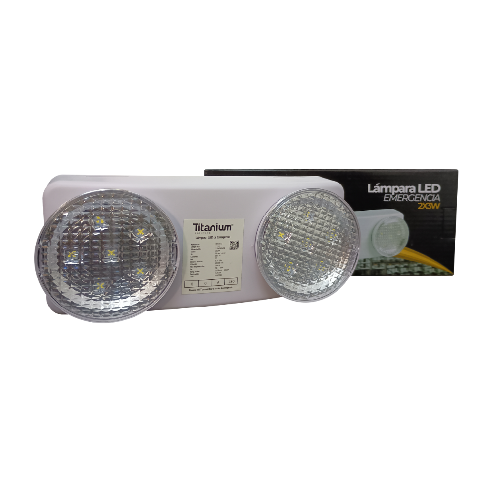 Lampara LED de Emergencia 2 x 3W Mickey Mouse TTA50