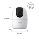 CAMARA IP RANGER2 DE 3MP/2K 25FPS 3.6MM WIFI 2.4GHZ H.265 DETEC. MOV Y VISION NOC. IR10M AUDIO 2VIAS