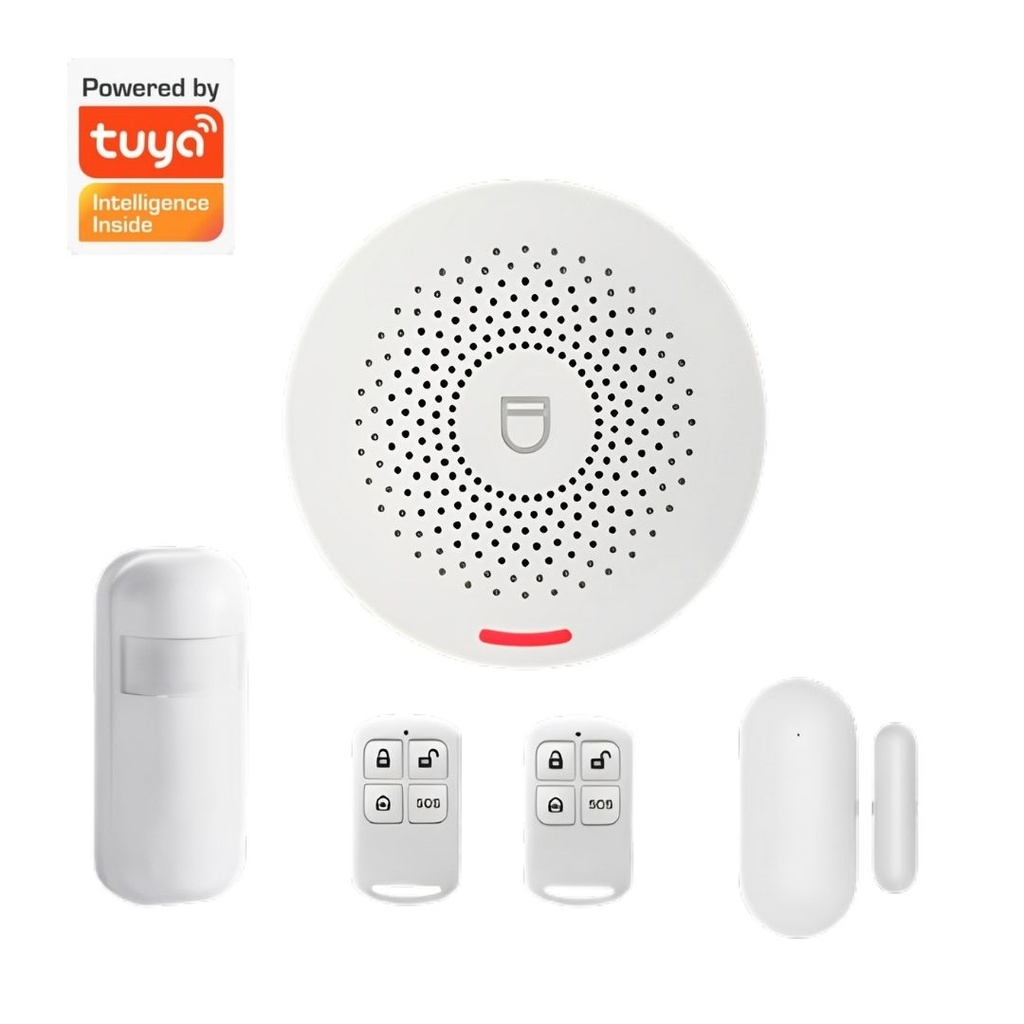 [SR-AWRF433-KIT] Kit Alarma Wifi Inteligente para el Hogar Tuya Smart con Control desde el Celular