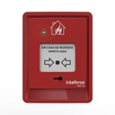 Accionador Manual Convencional Rearmable con Indicadores LED y Compatibilidad con Cajas 4x2 - AMC 421 Intelbras