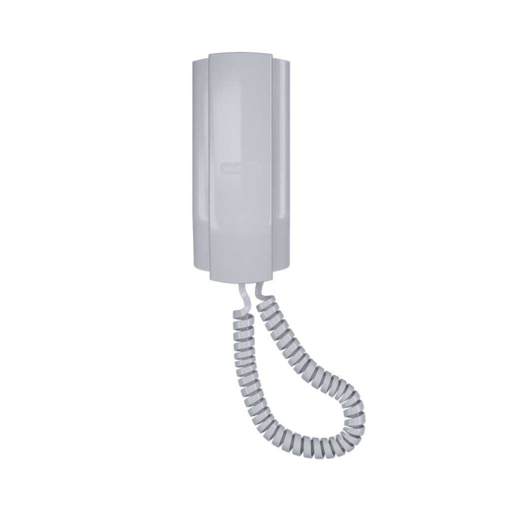 Terminal para Intercomunicación en Condominios con Tecla de Portería, Apertura de Cerraduras y Diseño Compacto - TDMI 300 Intelbras