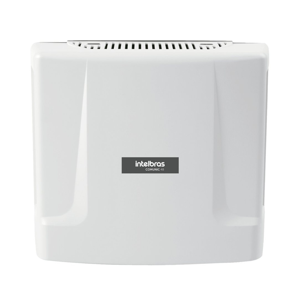[COMUNIC 48] Central de Comunicación para Condominios con Capacidad para 48 Extensiones, Llamadas Gratuitas y Alimentación para Porteros - COMUNIC 48 Intelbras