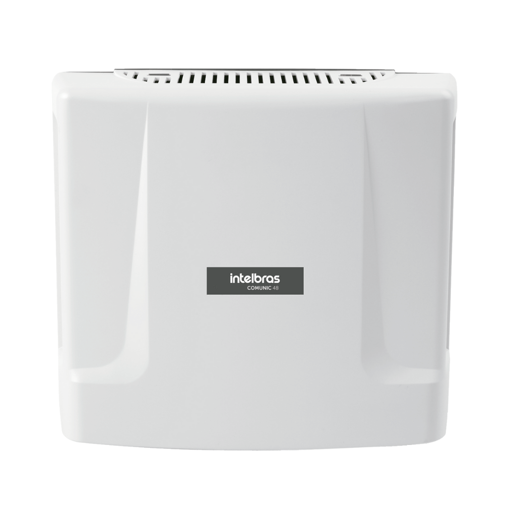 [COMUNIC 48] Central de Comunicación para Condominios con Capacidad para 48 Extensiones, Llamadas Gratuitas y Alimentación para Porteros - COMUNIC 48 Intelbras