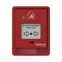 Accionador Manual Direccionable sin Sirena, Rearmable con Indicadores LED y Resistencia UV - AME 521 Intelbras