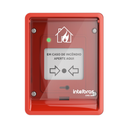 Pulsador Manual Direccionable con Grado de Protección IP66, Indicadores LED y Diseño Rearmable - AME 566 Intelbras