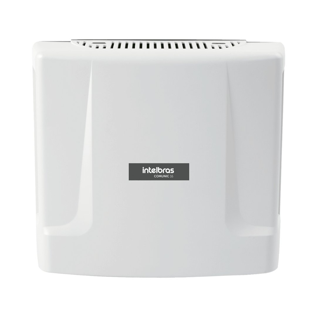 [COMUNIC 16] Central de Portería Modular con Capacidad para 16 Extensiones, Llamadas Gratuitas y Alimentación para Porteros Electrónicos - COMUNIC 16 Intelbras