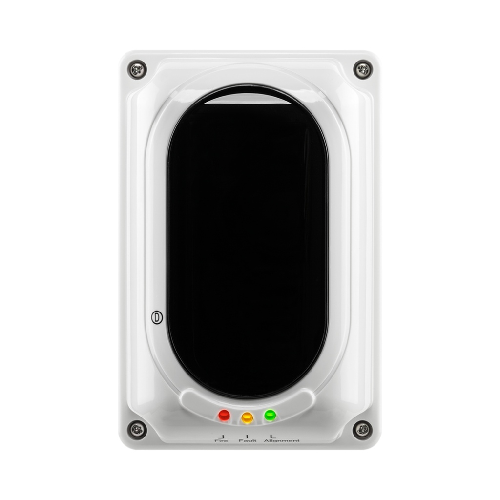 [DFL 3100] Detector de Humo Lineal con Cobertura de 8 a 100 Metros, Certificación EN 54, para Almacenes y Centros Comerciales - DFL 3100 Intelbras