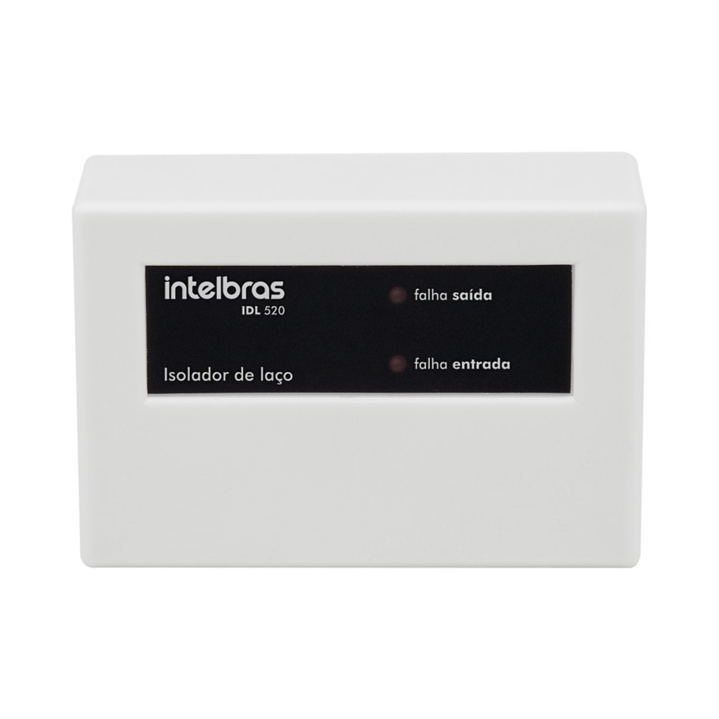 [IDL 520] Aislador de Circuito para Protección contra Cortocircuitos con Reinicio Automático e Indicador LED - IDL 520 Intelbras