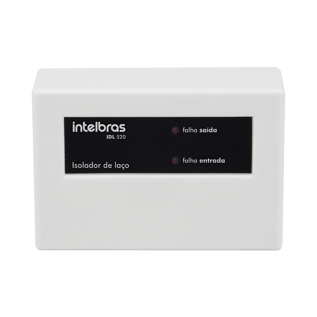 [IDL 520] Aislador de Circuito para Protección contra Cortocircuitos con Reinicio Automático e Indicador LED - IDL 520 Intelbras