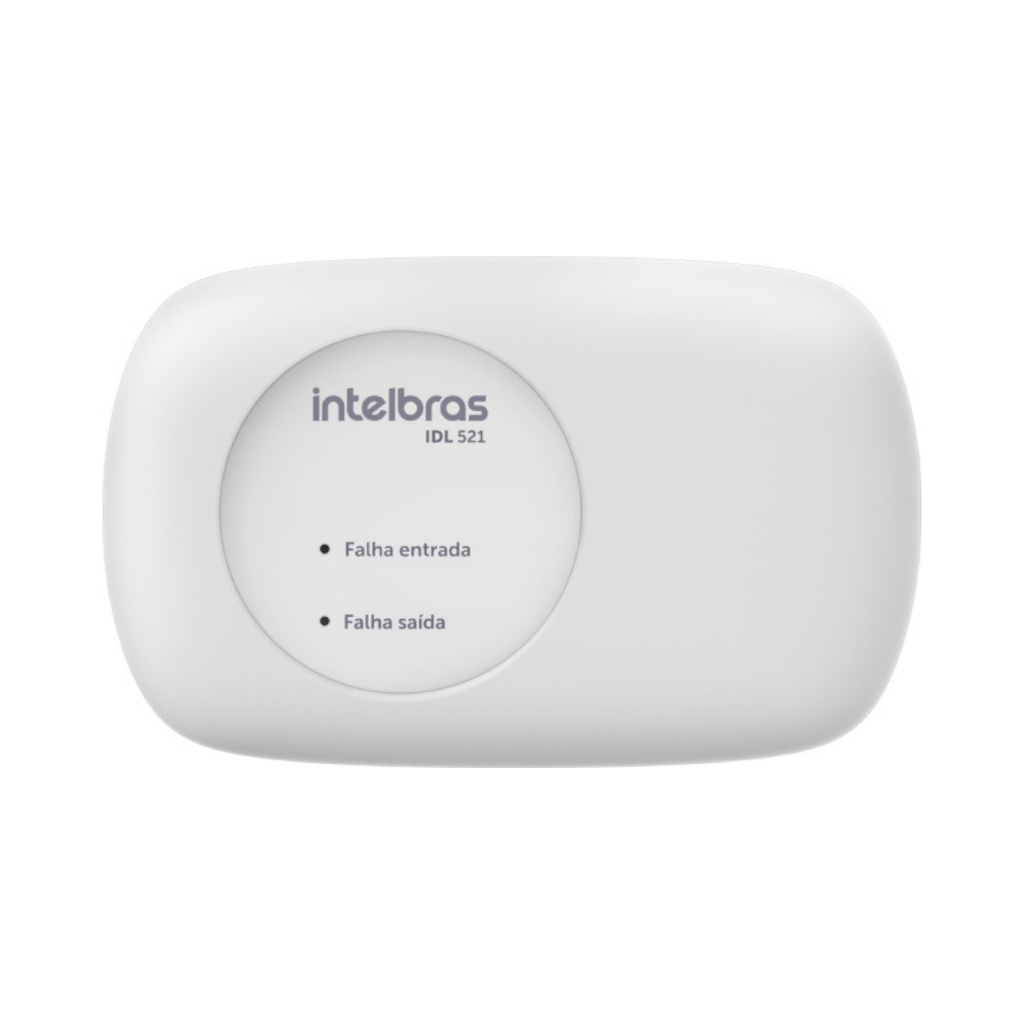 [IDL 521] Aislador de Lazo para Protección contra Cortocircuitos con Reinicio Automático e Indicador LED - IDL 521 Intelbras