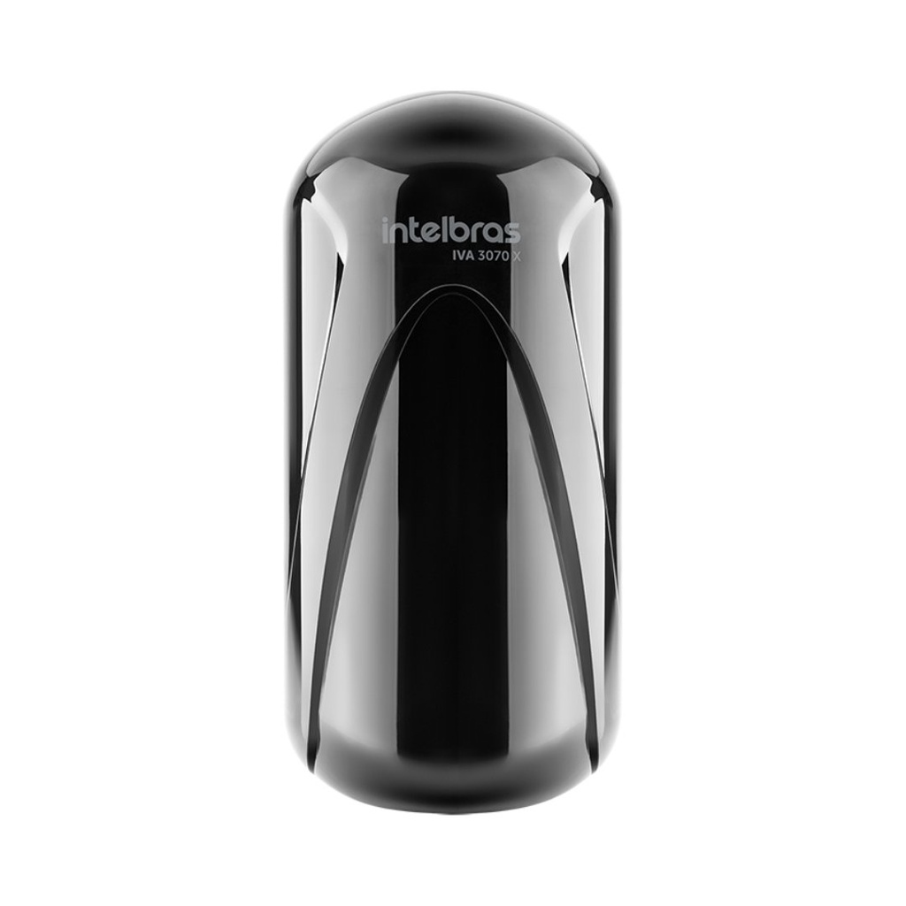 [IVA 3070 X] Sensor de Barrera Infrarrojo Activo con Alcance de 70 Metros, Detección por Doble Haz y Protección Antiviolación - IVA 3070 X Intelbras