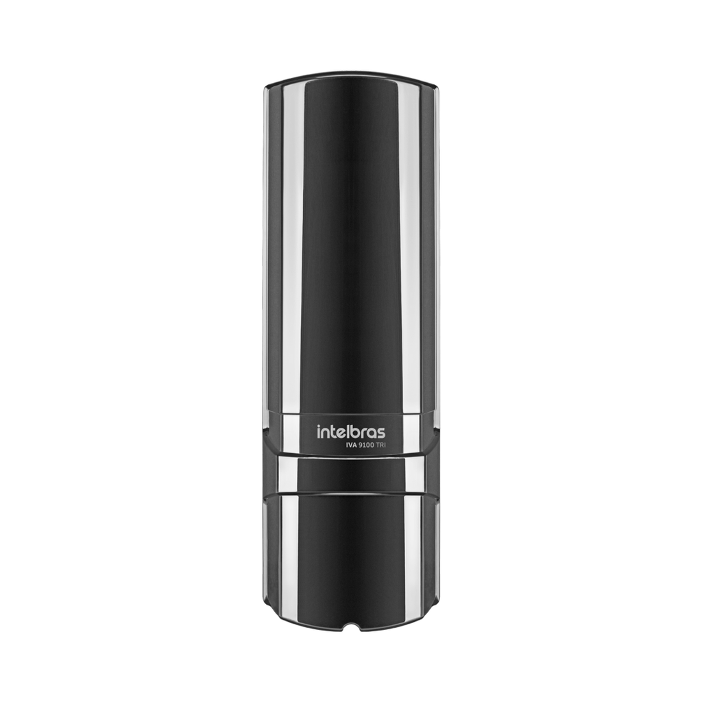 [IVA 9100 TRI] Sensor de Barrera Infrarrojo Activo con Tres Haces, Alcance de 100 m en Exteriores y Resistencia IP65 - IVA 9100 TRI Intelbras