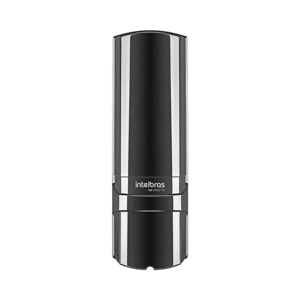 [IVA 9100 TRI] Sensor de Barrera Infrarrojo Activo con Tres Haces, Alcance de 100 m en Exteriores y Resistencia IP65 - IVA 9100 TRI Intelbras
