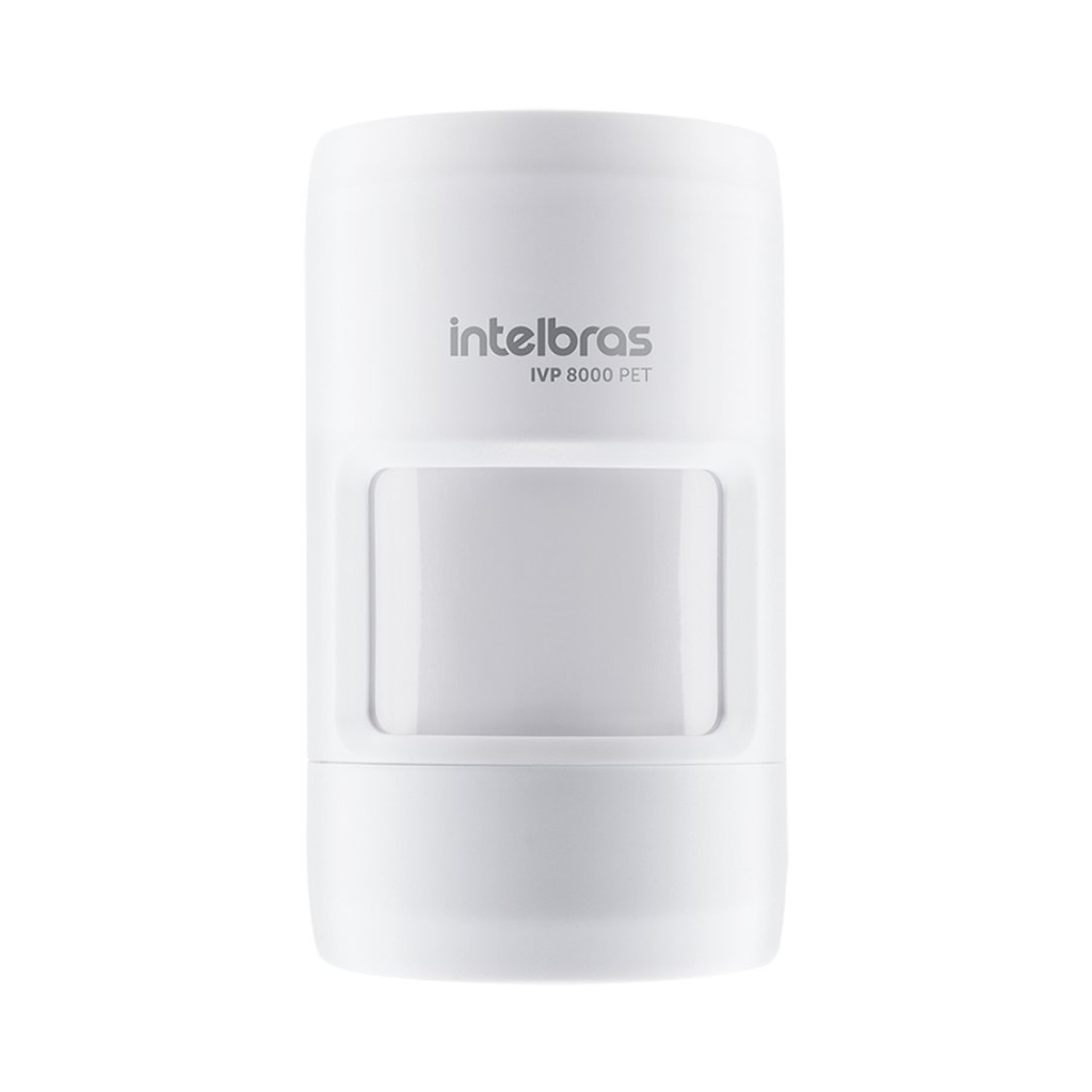 [IVP 8000 PET EXP] Sensor de Movimiento Inalámbrico con Inmunidad a Mascotas de Hasta 20 kg, Configuración Remota y Alcance de 1.000 Metros - IVP 8000 PET EXP Intelbras