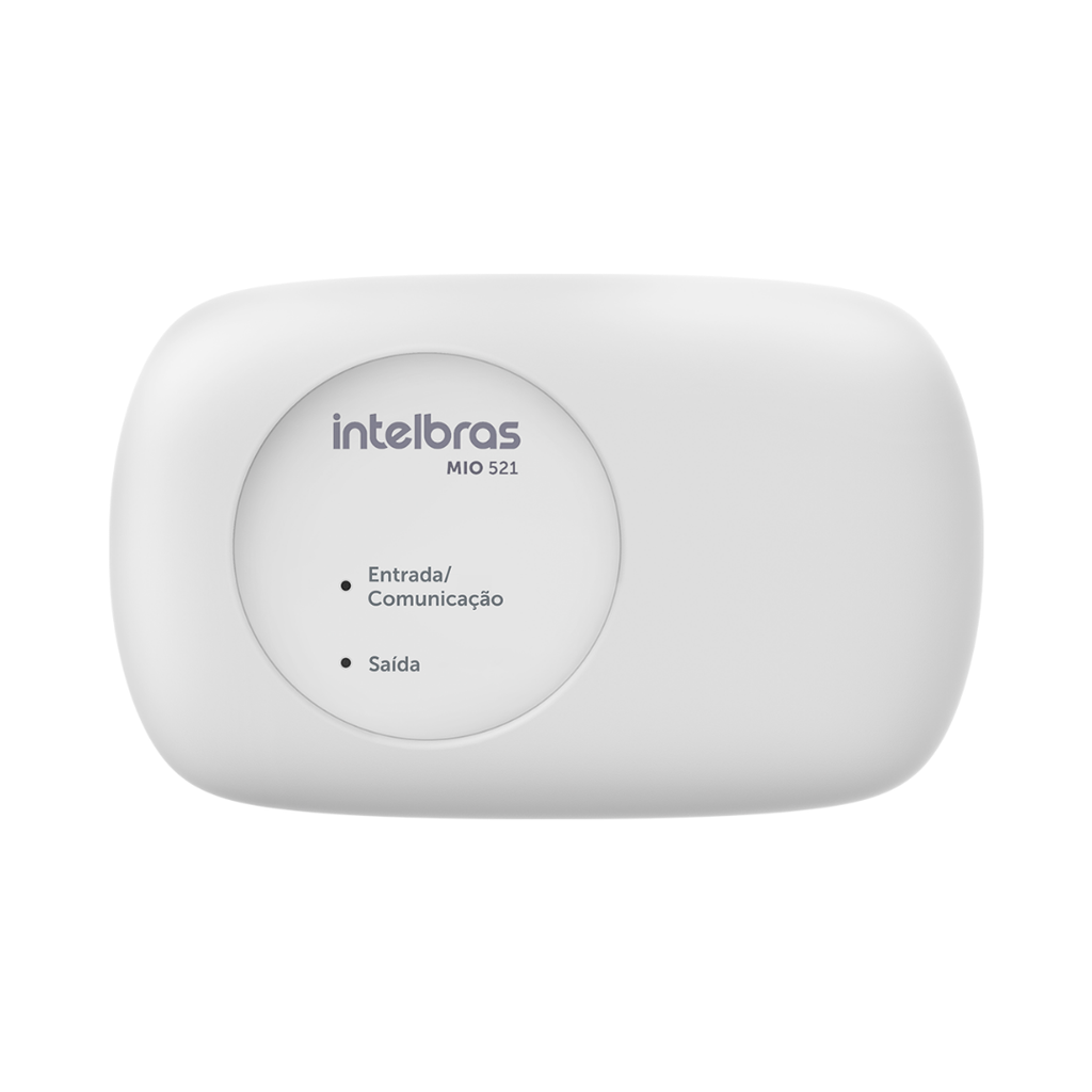 [MIO 521] Módulo de Entrada o Salida con Relé Configurable, Indicadores LED y Fácil Instalación para Sistemas Direccionables - MIO 521 Intelbras
