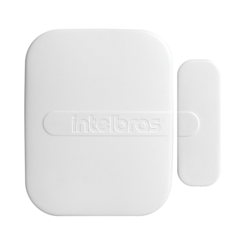 Sensor Magnético Inalámbrico con Doble Modulación, Notificación de Batería Baja y Diseño Discreto - XAS SMART Intelbras