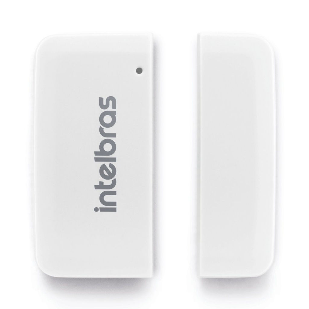 Sensor Magnético Inalámbrico con Comunicación Cifrada AES, Alcance de 1.000 Metros y Fácil Instalación - XAS 8000 EXP Intelbras