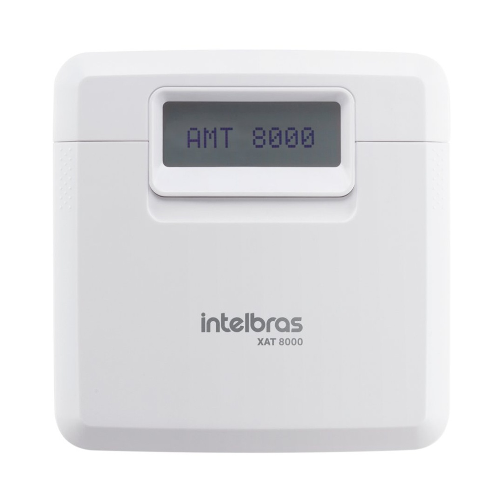[XAT 8000 EXP] Teclado Inalámbrico con Pantalla LCD, Comunicación de 1.000 m y Gestión de 16 Particiones para Centrales de Alarma - XAT 8000 Intelbras