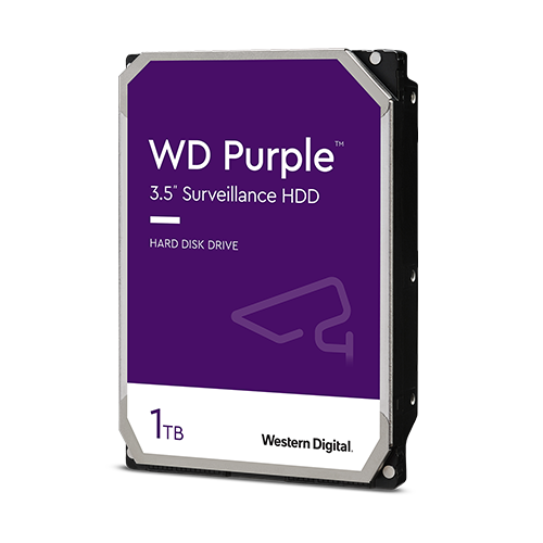 Disco Duro 1TB para Videovigilancia 24/7 DVR y NVR Western Digital Purple WD11PURZ