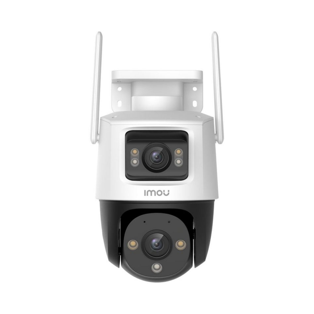 Cámara de Seguridad IP WiFi Dual 5mp + 5mp para Exteriores, Cobertura 360° Doble lente, Visión Nocturna en Color y Disuasión Activa – IMOU Cruiser Dual (IPC-S7XN-10M0WED)