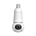  Cámara Bombillo Wifi Pt Robótica Inteligente 3mp Rotación 360, Visión Nocturna 30m, Audio Bidireccional y Resistencia IP66 – IMOU Bulb Cam (IPC-S6DN-3M0WEB)