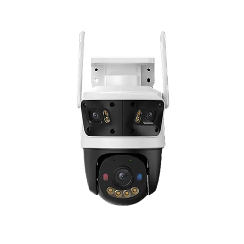 Cámara IMOU Cruiser Triple lente 11MP, 2 lentes fijos de 3MP 1 lente PT de 5MP cámara de exterior audio bidireccional.