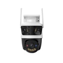 Cámara IMOU Cruiser Triple lente 11MP, 2 lentes fijos de 3MP 1 lente PT de 5MP cámara de exterior audio bidireccional.