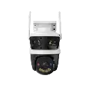 Cámara IMU Cruiser Triple lente 11MP, 2 lentes fijos de 3MP 1 lente PT de 5MP cámara de exterior audio bidireccional.