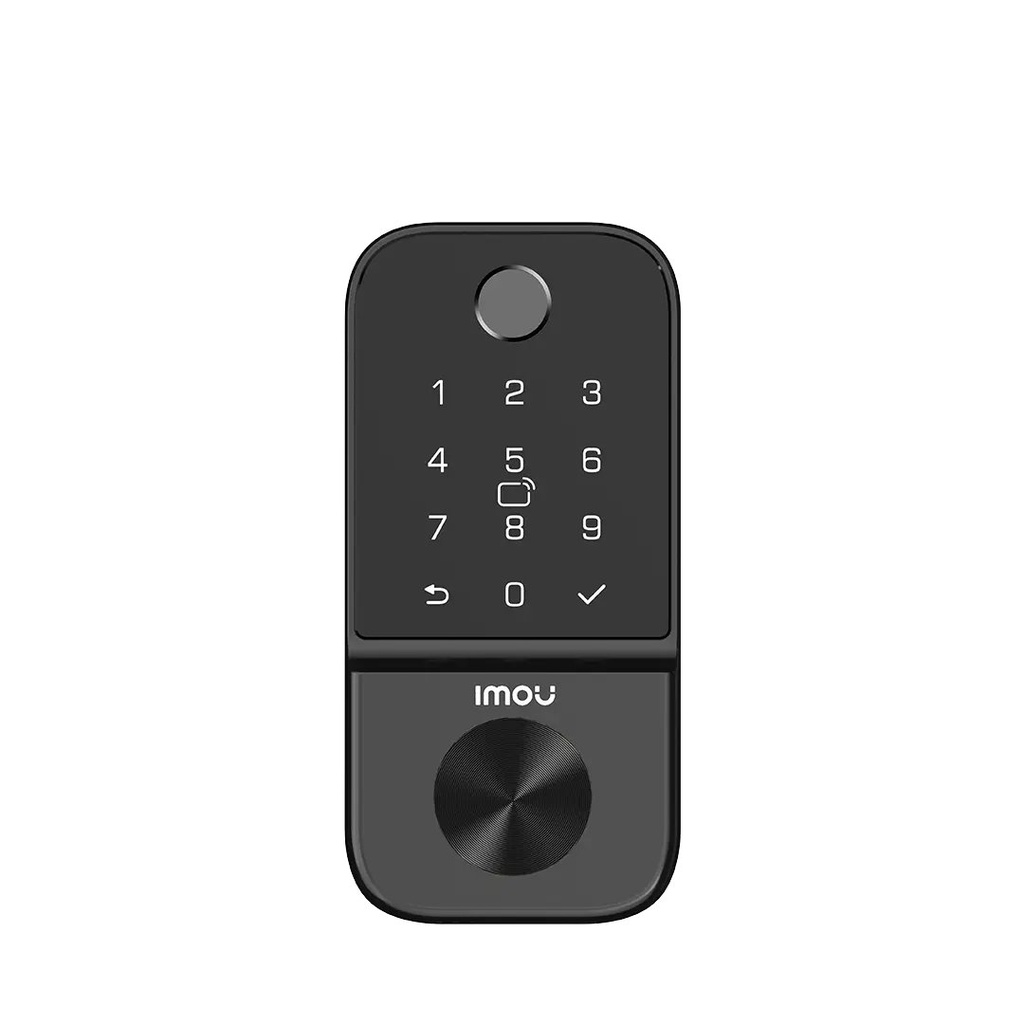 [ASL-Cubo1-K] Cerradura Inteligente Imou Chapa Digital Huellas Wifi Cubo 1 Color Negro