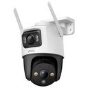 Cámara IP/PT 10MP Cruiser Dual 2 (5MP Lente FIJO/5MP Lente PT) Smart Color Algo Play Disuacion Activa Luz Roja y Azul Wi - FI6/IP66 (IPC-S7XEN-10M0WED)
