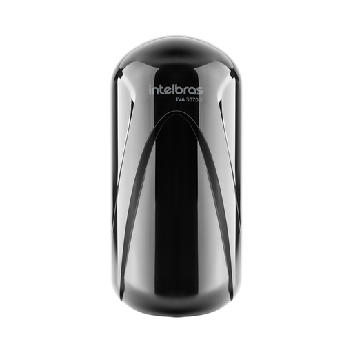 [IVA 3070 X] Sensor de Barrera Infrarrojo Activo con Alcance de 70 Metros, Detección por Doble Haz y Protección Antiviolación - IVA 3070 X Intelbras