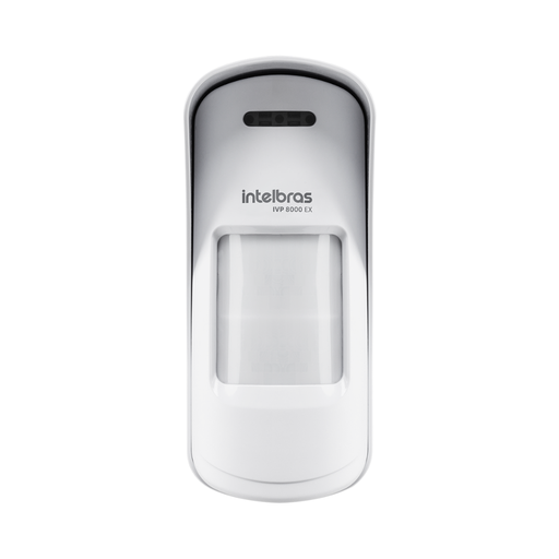 [IVP 8000 EX] Sensor Infrarrojo Pasivo Inalámbrico con Doble PIR, Función PET e Inmunidad a Mascotas de Hasta 30 kg - IVP 8000 EX Intelbras