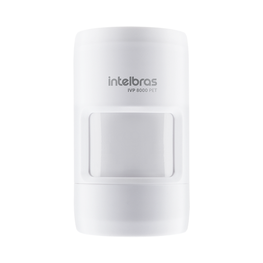 [IVP 8000 PET EXP] Sensor de Movimiento Inalámbrico con Inmunidad a Mascotas de Hasta 20 kg, Configuración Remota y Alcance de 1.000 Metros - IVP 8000 PET EXP Intelbras