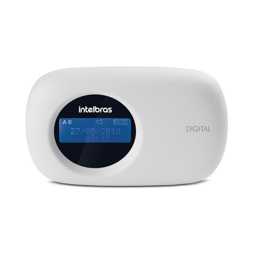 [XAT 4000 LCD]  Teclado LCD para Paneles de Alarma con Pantalla Intuitiva, Expansión de Zonas y Compatibilidad de Largo Alcance - XAT 4000 LCD Intelbras