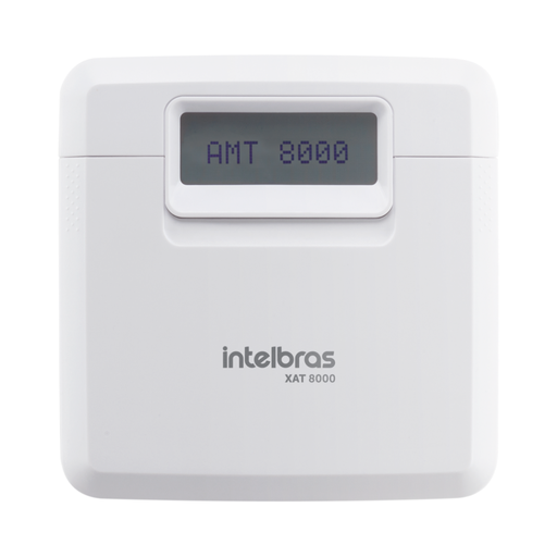 [XAT 8000 EXP] Teclado Inalámbrico con Pantalla LCD, Comunicación de 1.000 m y Gestión de 16 Particiones para Centrales de Alarma - XAT 8000 Intelbras